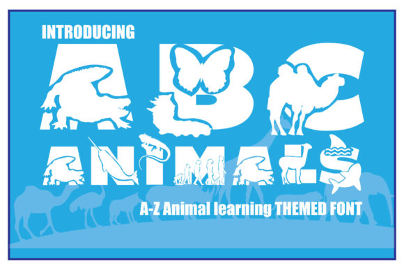 ABC Animals Font for Branding That Feels Playful and Polished
