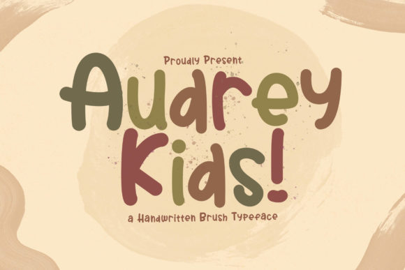 Audrey Kids Font for Handmade Creations