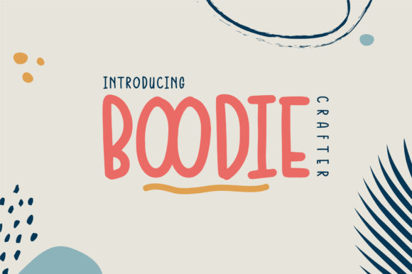 Boodie Crafter: A Playful Display Font for Web Design