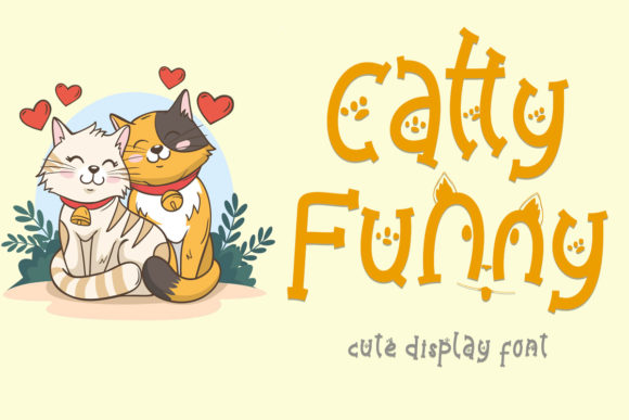 Catty Funny: A Playful Display Font for Editorial Design