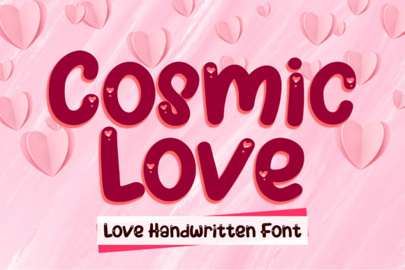 Cosmic Love Font for Web Design Projects