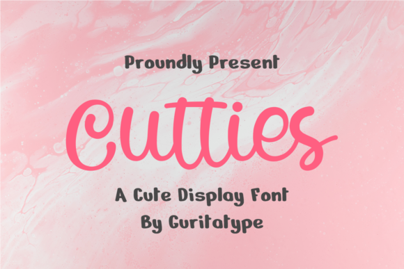 Cutties: A Modern Font for Polished Branding