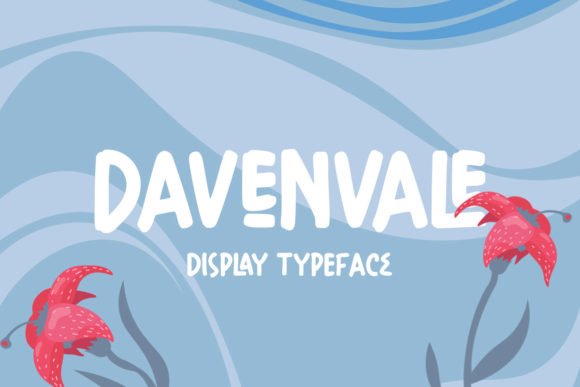 Davenvale: A Playful Display Font for Craft Projects