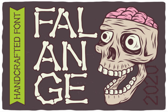 Falange Display Font for Editorial Design