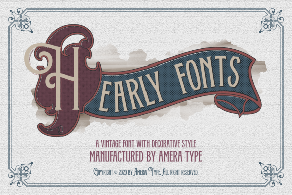 Hearly Font for Editorial Design and Content Creation