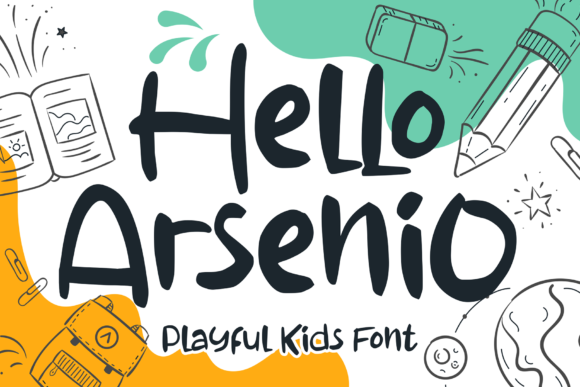 Hello Arsenio: A Playful Font for Modern Editorial Design