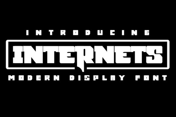 Internets Font for Bold Web Design