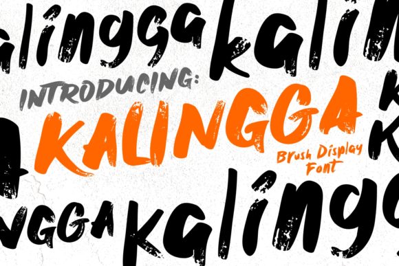 Kalingga Font for Handmade and Commercial Designs