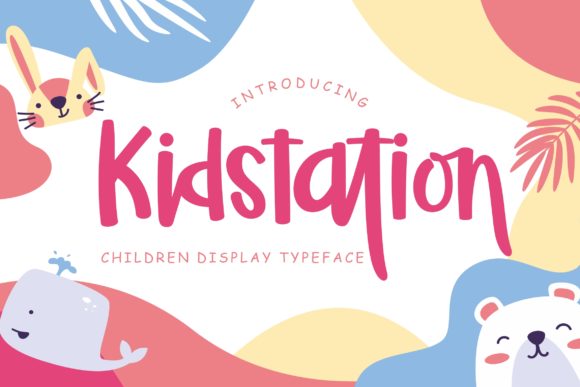 Kidstation Font for Handmade Creations