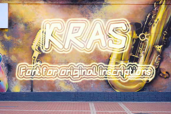 Kras Font for Editorial Design