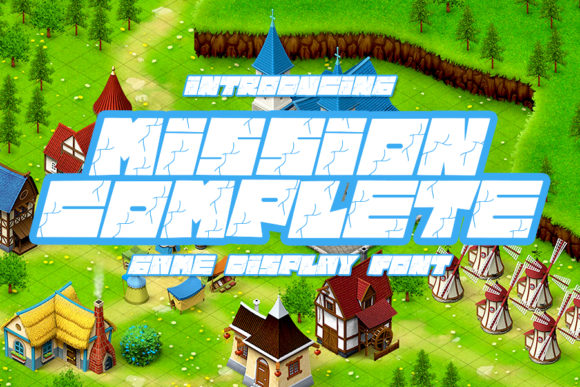 Mission Complete Font for Bold Branding