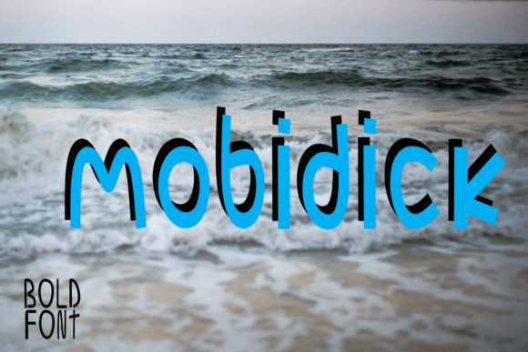 Mobidick – A Dynamic Display Font for Creative Branding