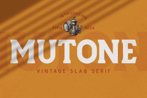 Mutone: A Bold Display Font for Branding That Stands Out