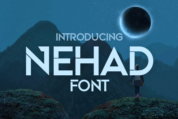 Nehad Display Font for Handmade Creations