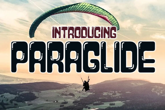 Paraglide Font for Handmade Creations