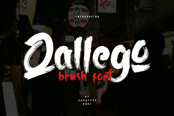 Qallego: A Playful Display Font for Editorial Design