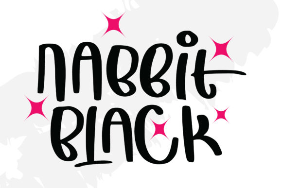 Rabbit Black: A Playful Font for Editorial Elegance