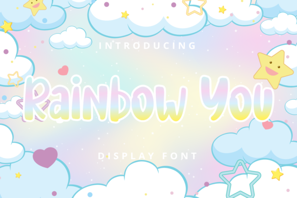 Rainbow You: A Vibrant Display Font for Eye-Catching Campaigns