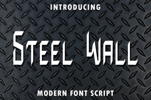 Steel Wall Font Review for Real Projects