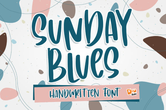 Sunday Blues Font for Handmade Creations