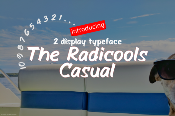 The Radicools Casual: A Designer’s Take on a Playful Display Font