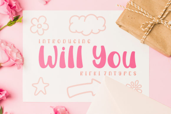 Will You: A Joyful Display Font for Creative Campaigns
